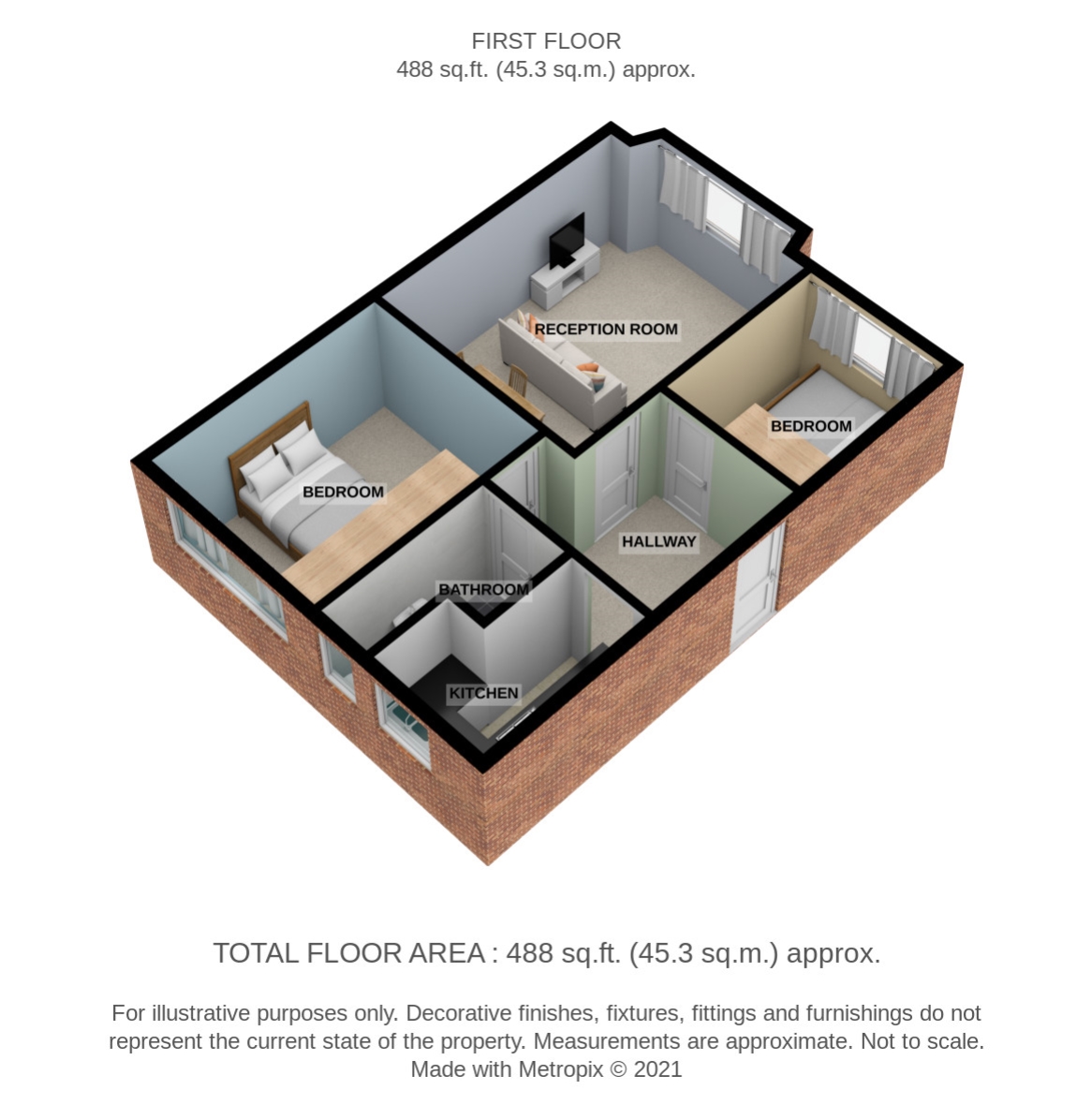 12, Manor Court York Way, London floorplan