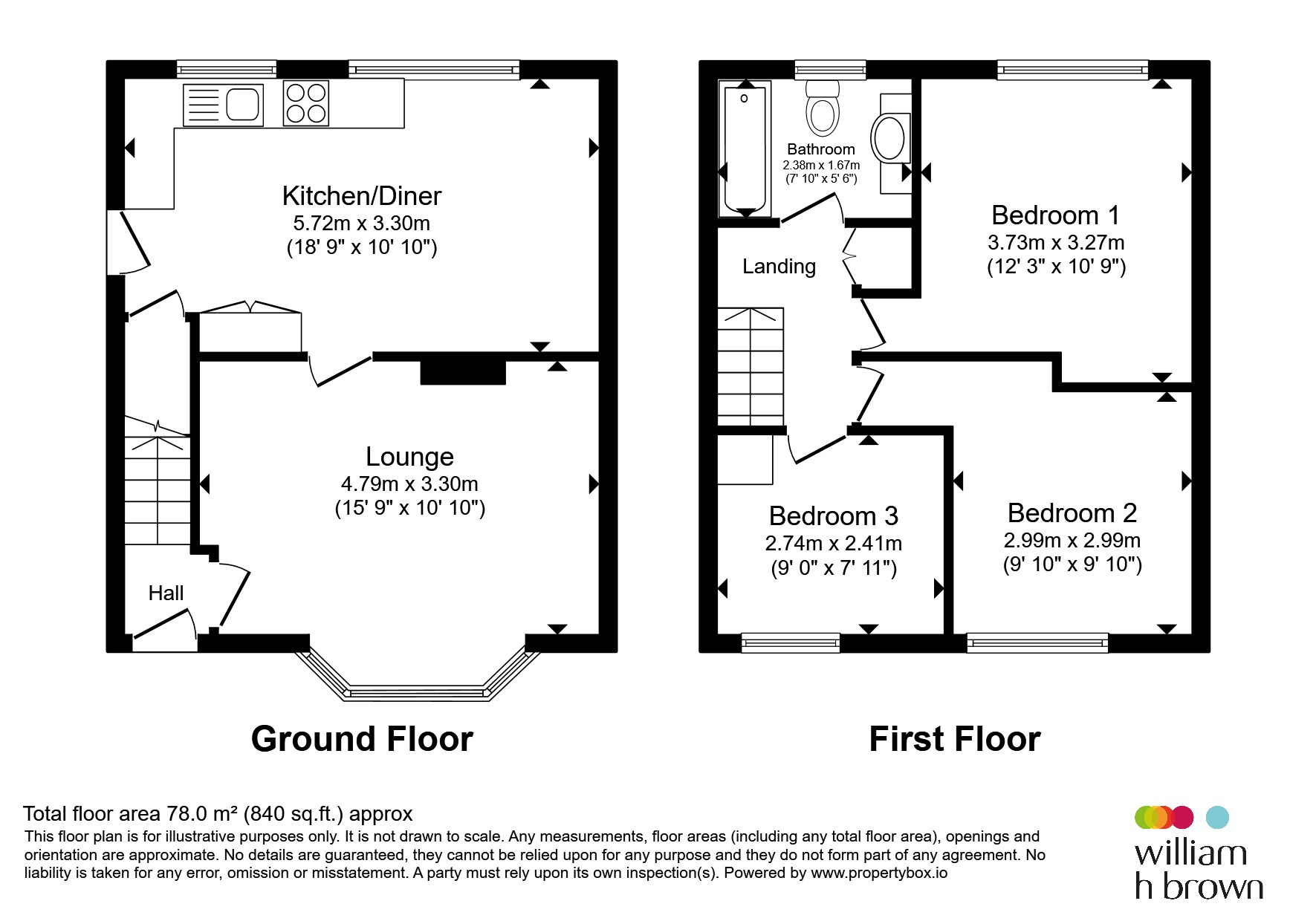 5, Dodge Holme Drive, Halifax floorplan