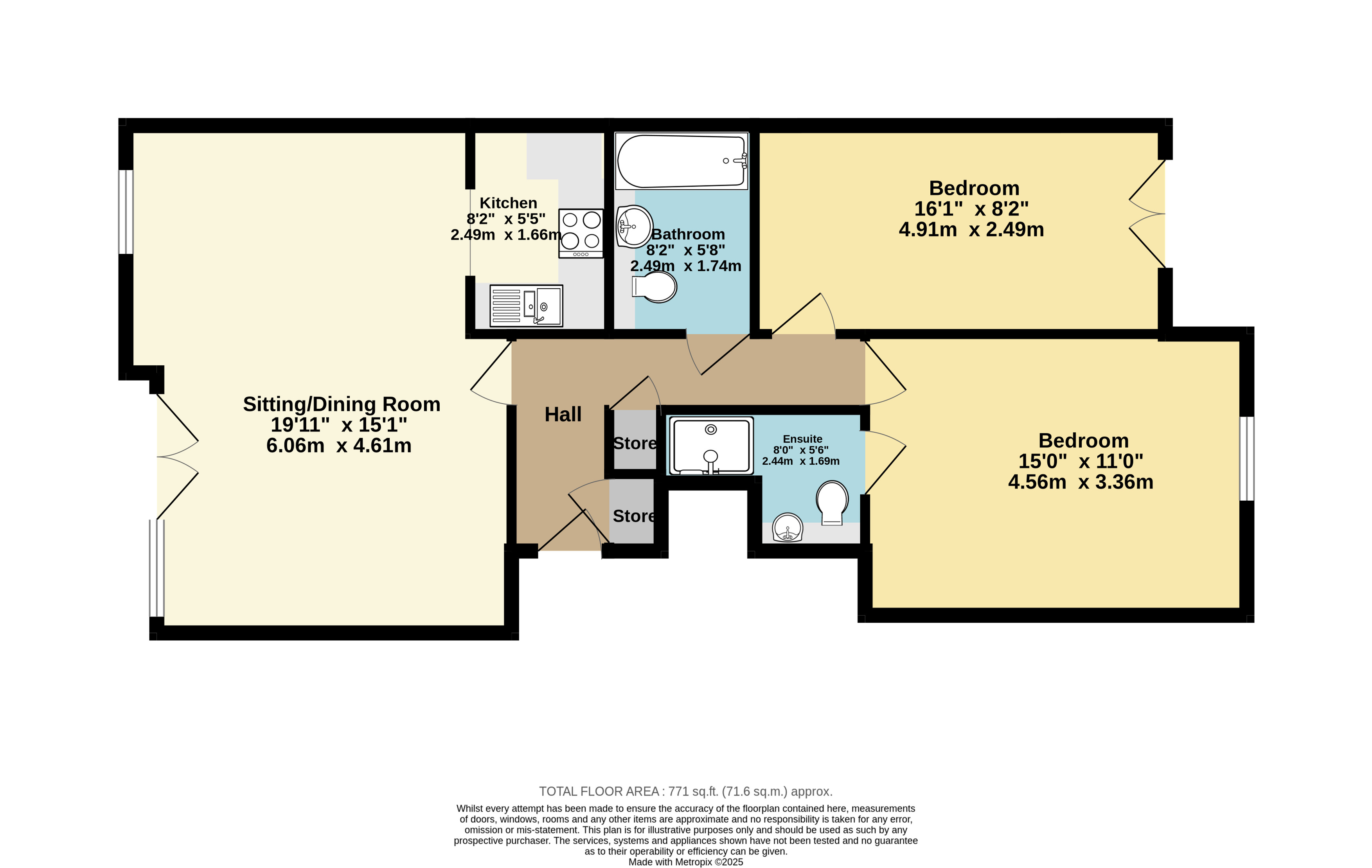 83, St. Andrews Close, Kent floorplan