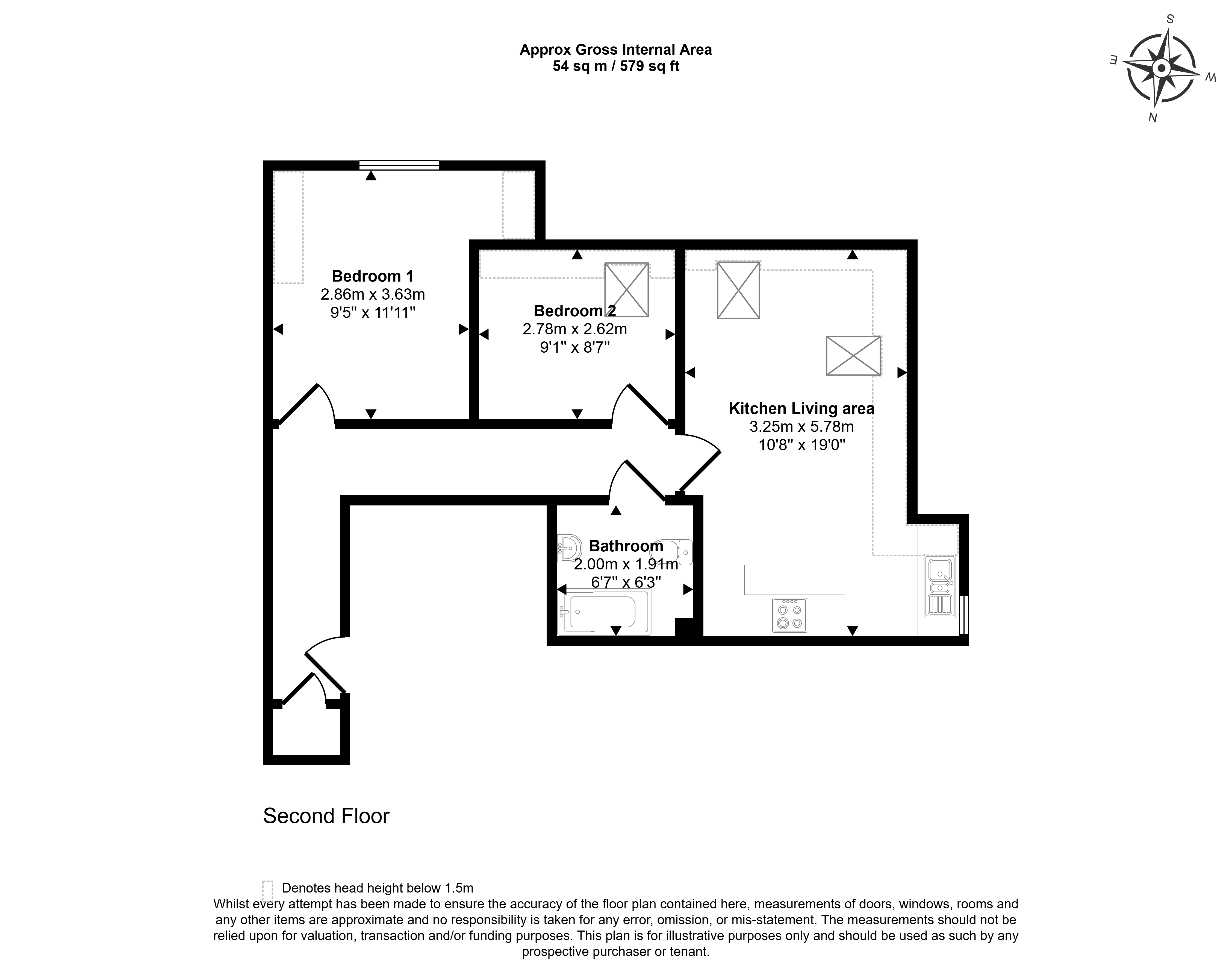 11, Hamilton Road, Bournemouth floorplan
