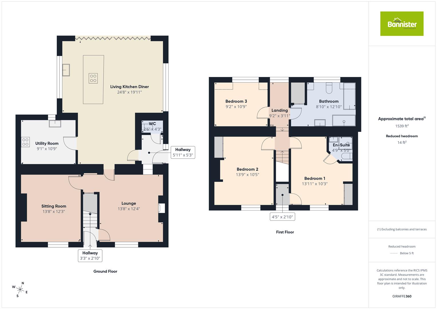 47, West End, South Cave floorplan