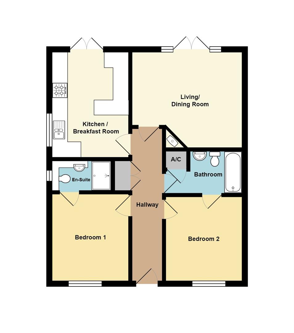 1, Mayfair Close, Fleet Hargate Holbeach Spalding floorplan