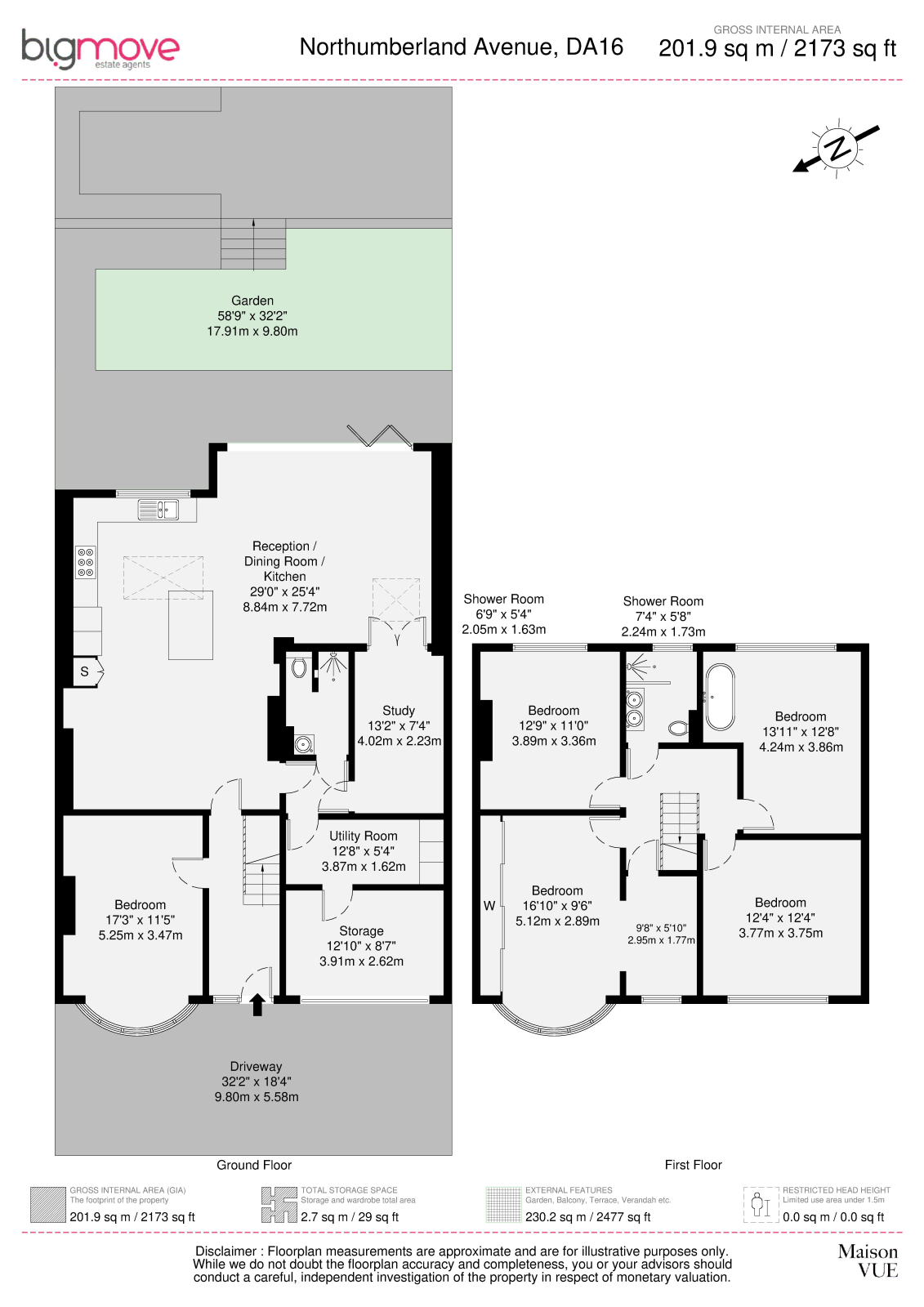 43, Northumberland Avenue, Welling floorplan