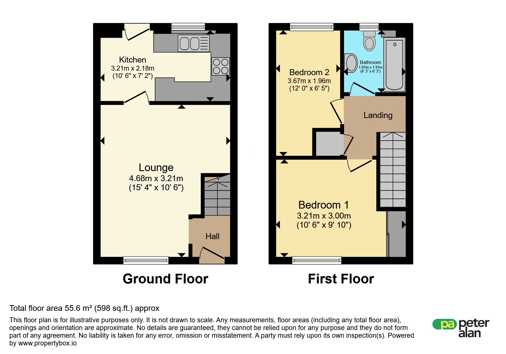159, Oakridge, Cardiff floorplan