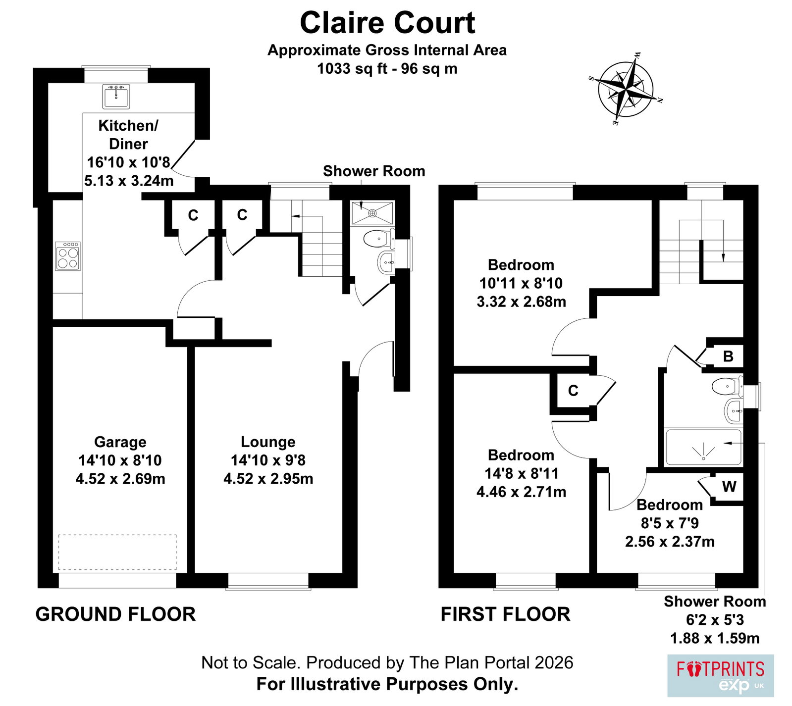 Claire Court, Broadstairs floorplan