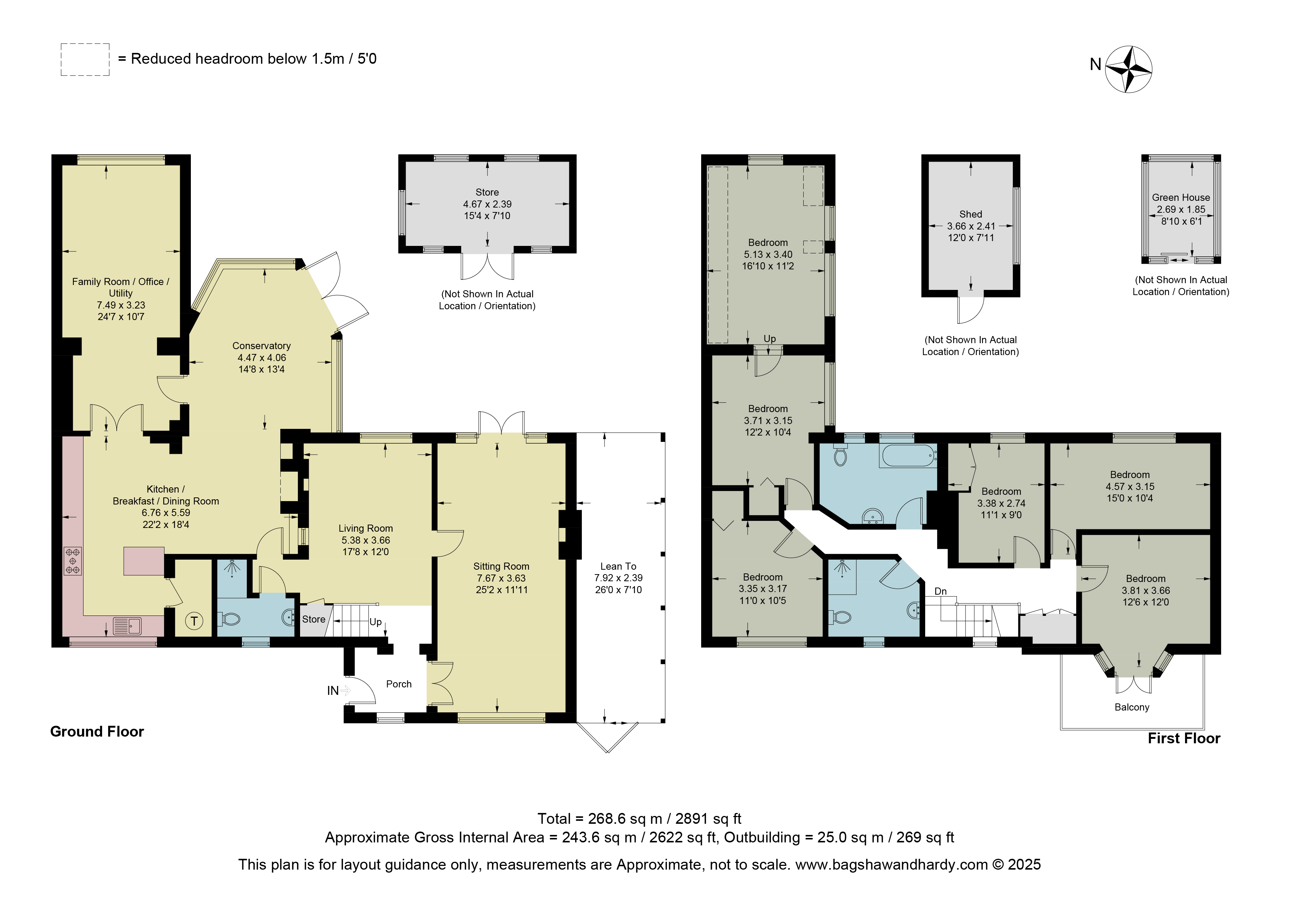 Greensands,, Wonham Way, Guildford floorplan