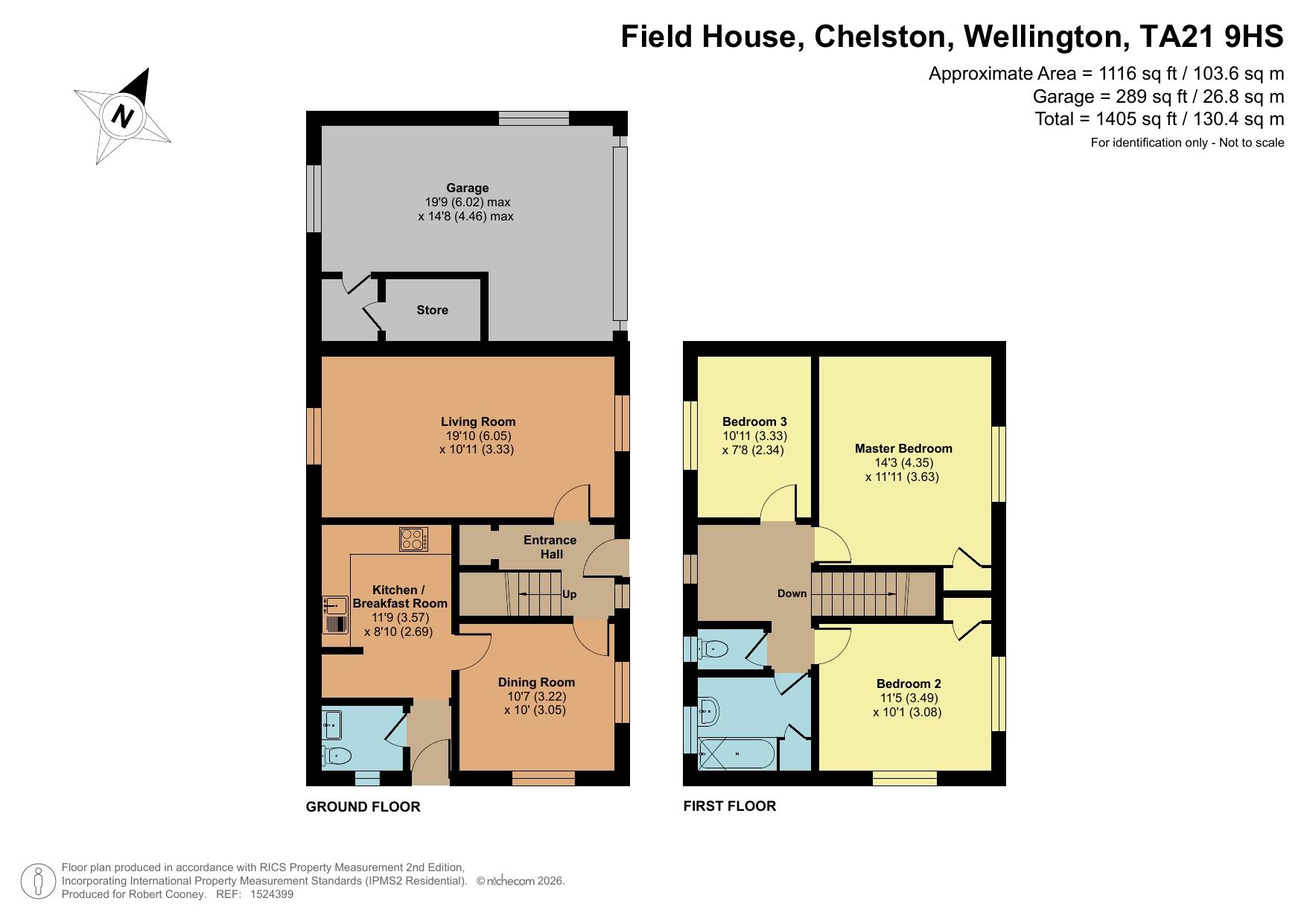 Field House, Wellington floorplan
