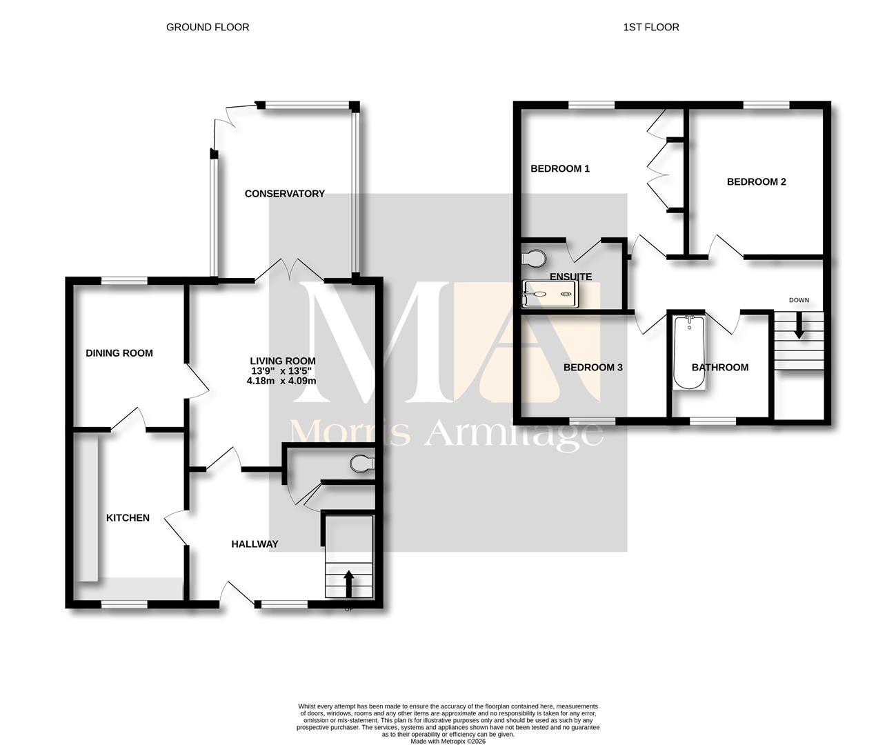 6, Orchid Drive, Bury St. Edmunds floorplan