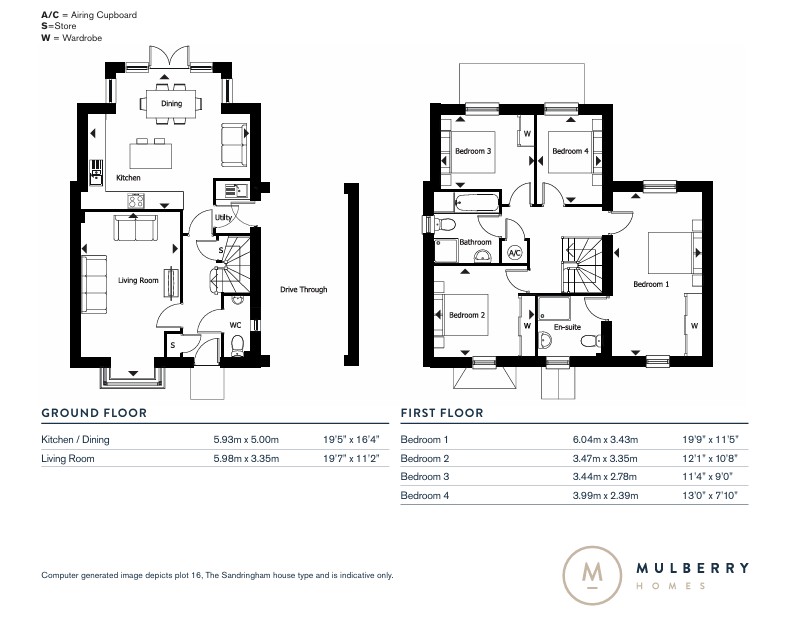 Plot 16, Waters Lane, Middleton Cheney floorplan