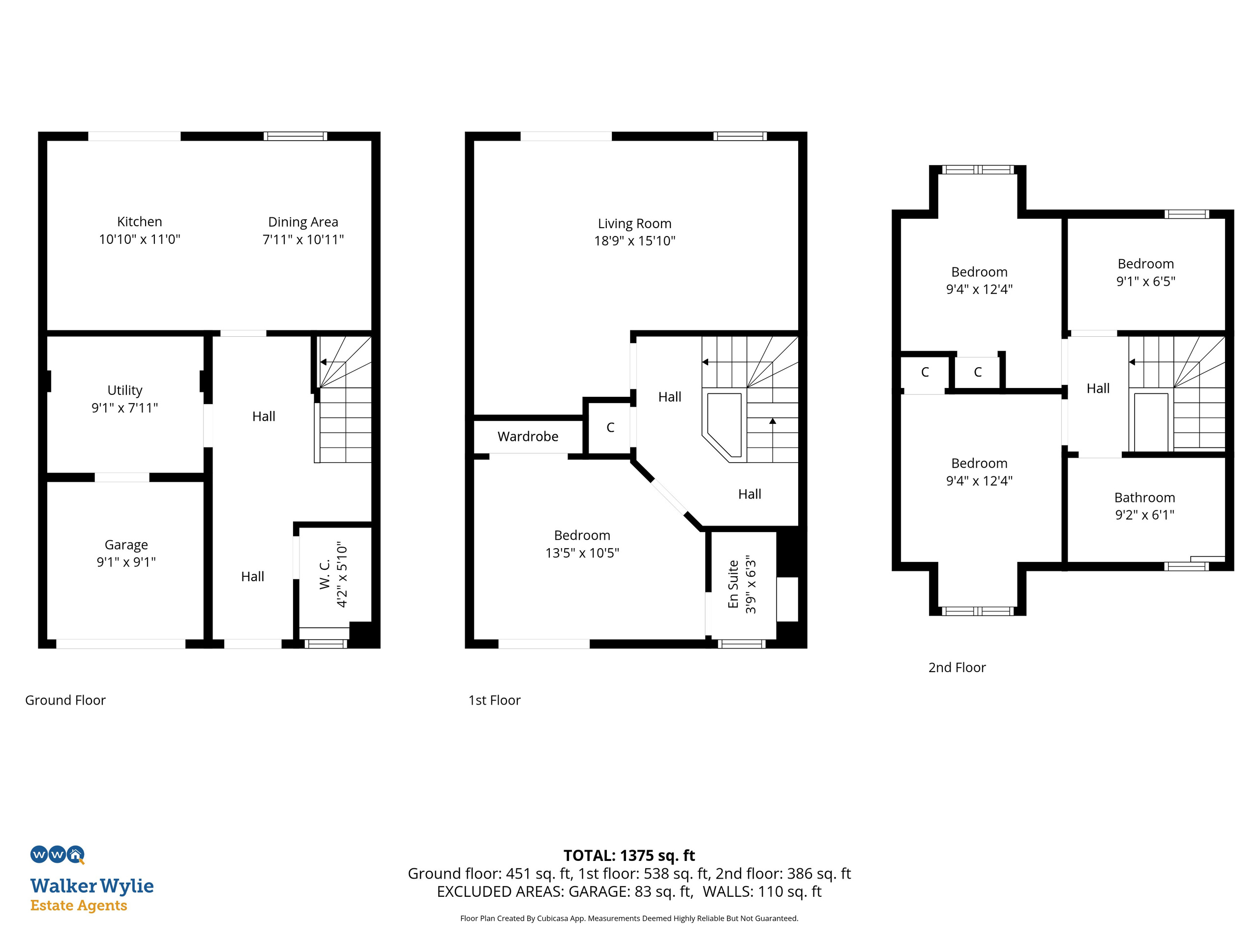 105, Ruchill Street, Ruchill, G20 9QN floorplan