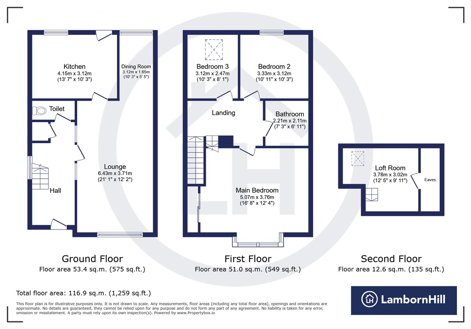 4, Barn Close, Sittingbourne floorplan