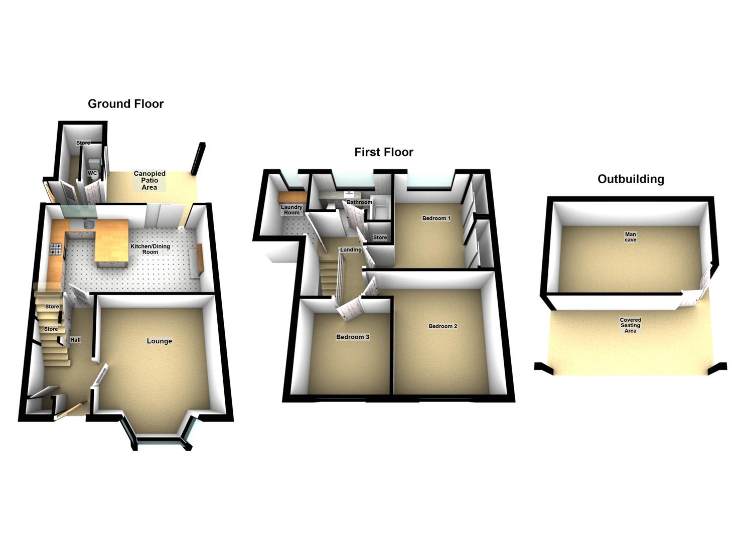 79, Bradley Road, Birmingham floorplan