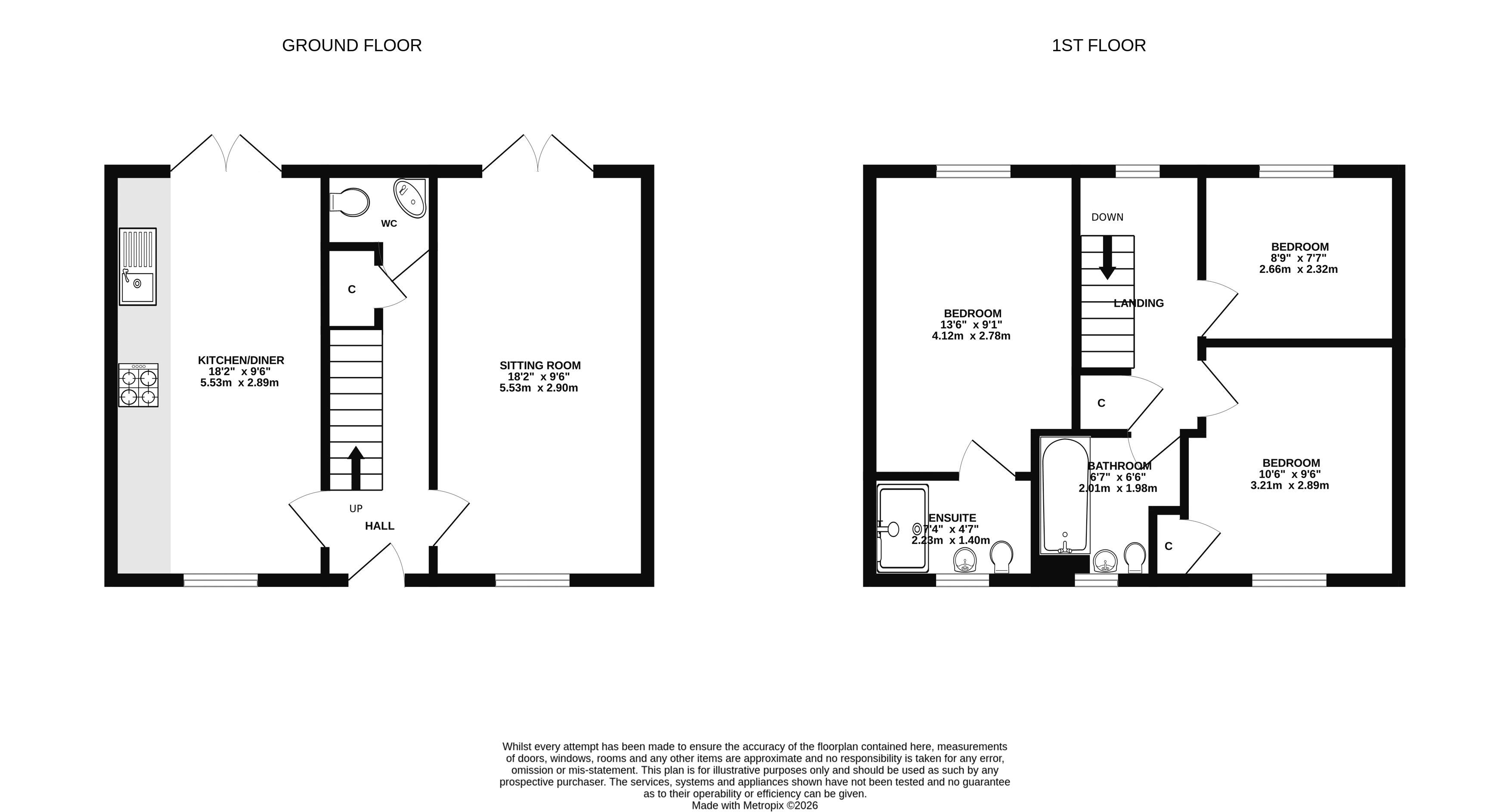 19, Starlings' Way, Norwich floorplan