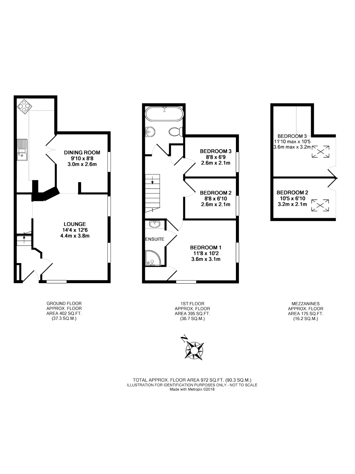 9, Bishops Court, York floorplan