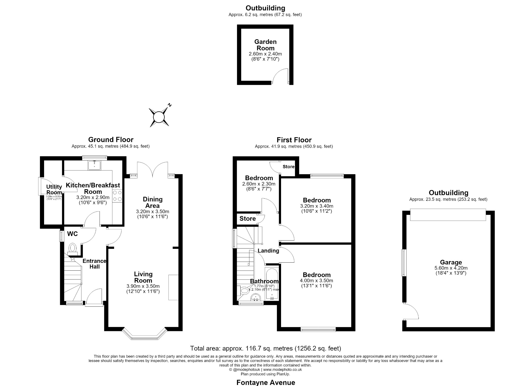 45, Fontayne Avenue, Romford floorplan