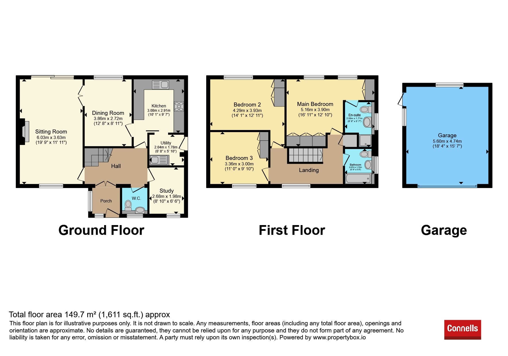 41, The Yews, Leicester floorplan