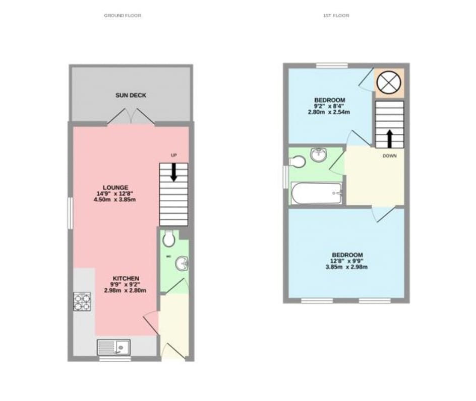 1a Stenagwyns Court, Goverseth Road, St Austell floorplan