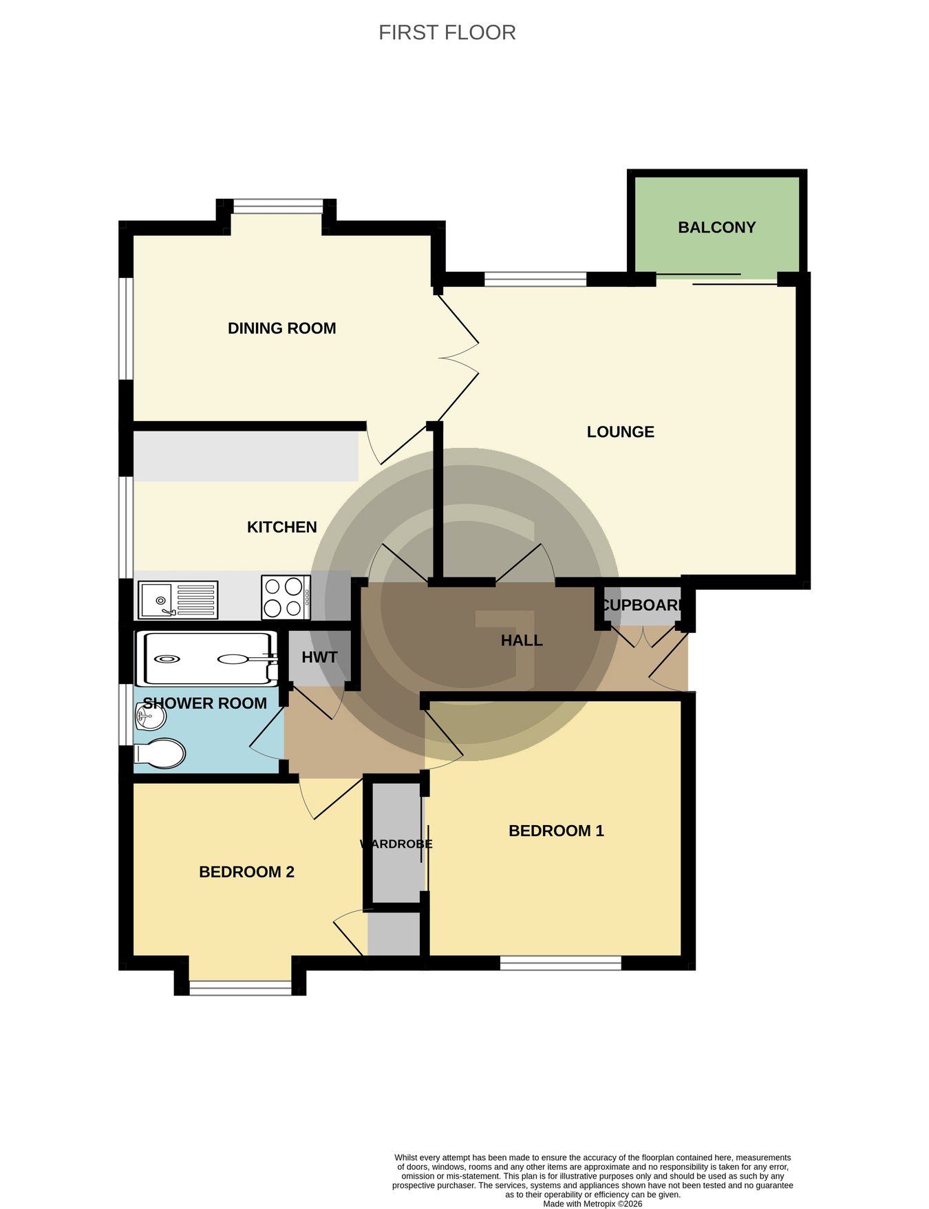 8 Glynde Court, Mansell Close, Bexhill on Sea floorplan
