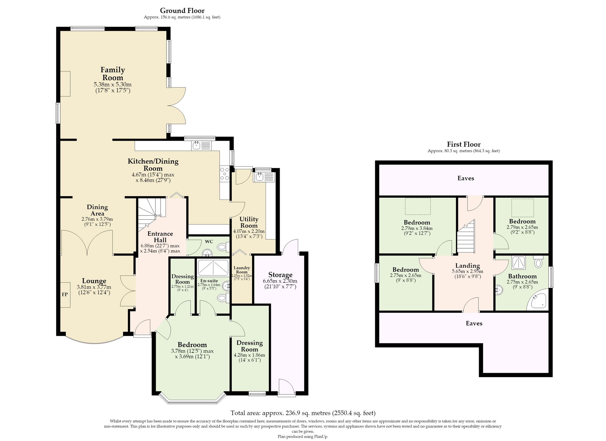 12 Bernard Close, Norwich floorplan