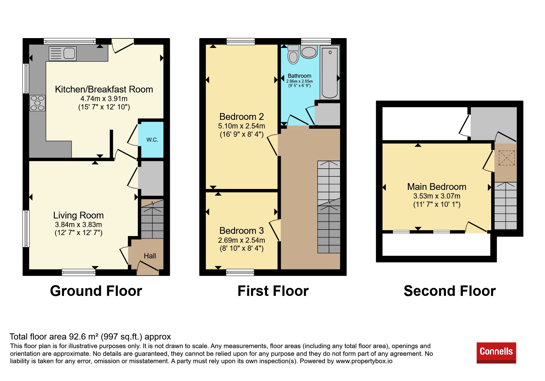 12, Vulcan Way, Leamington Spa floorplan