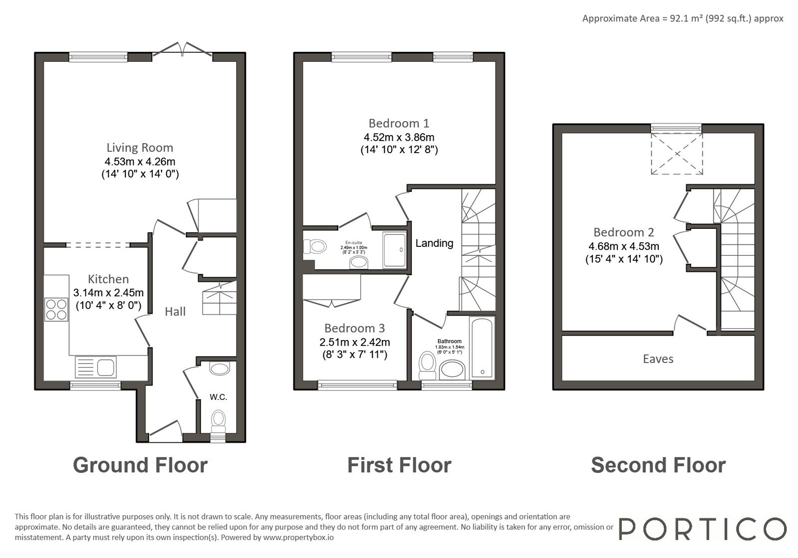 5, Rubens Gardens, 469A, Lordship Lane, London floorplan