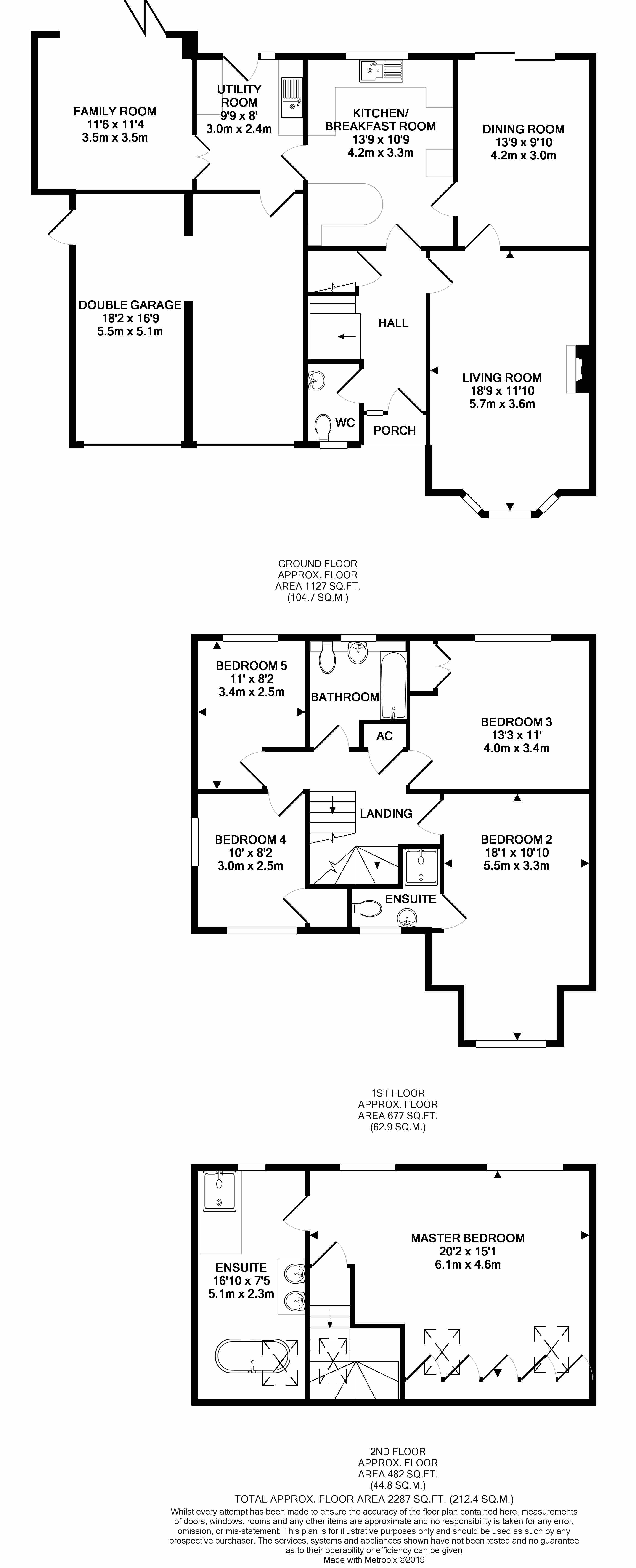 5 Bedrooms Detached house for sale in Petrel Croft, Basingstoke RG22