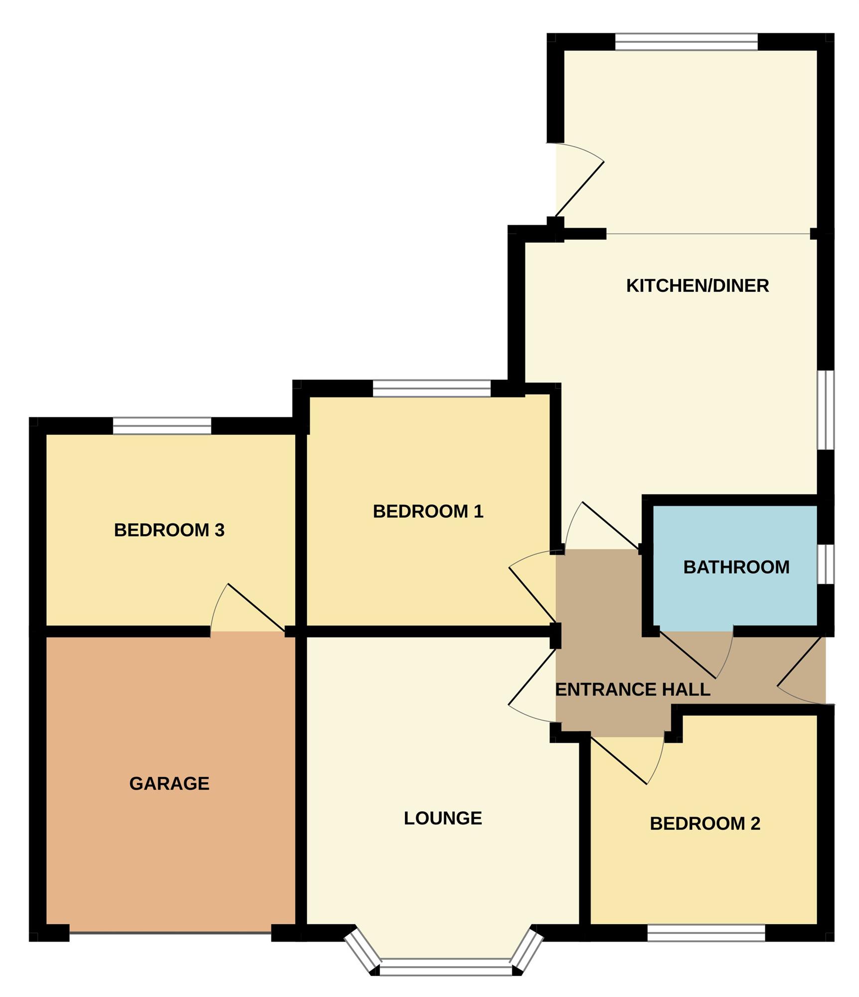 3, Windsor Avenue, Clacton on Sea floorplan