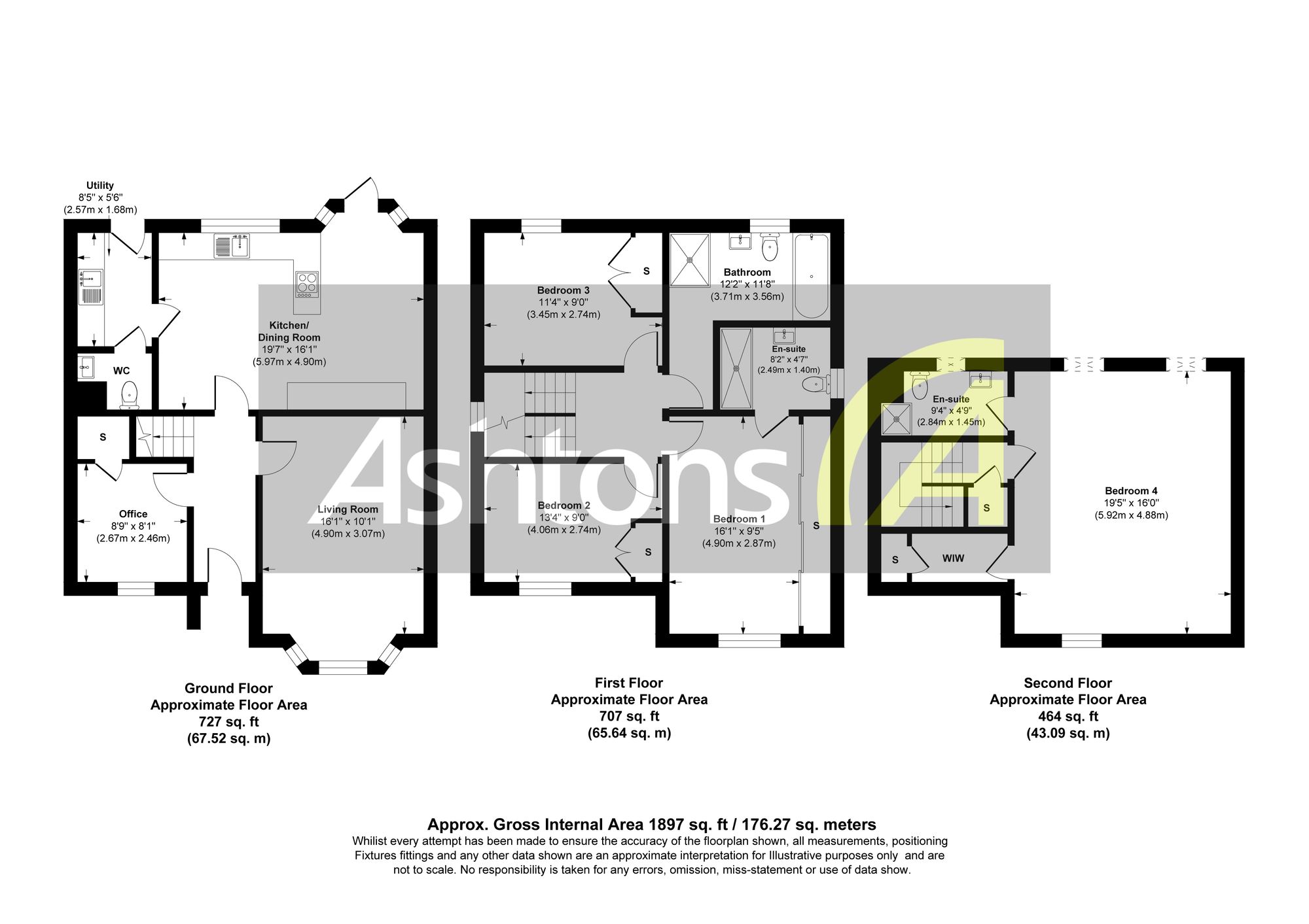 14 Masefield Drive, Warrington floorplan