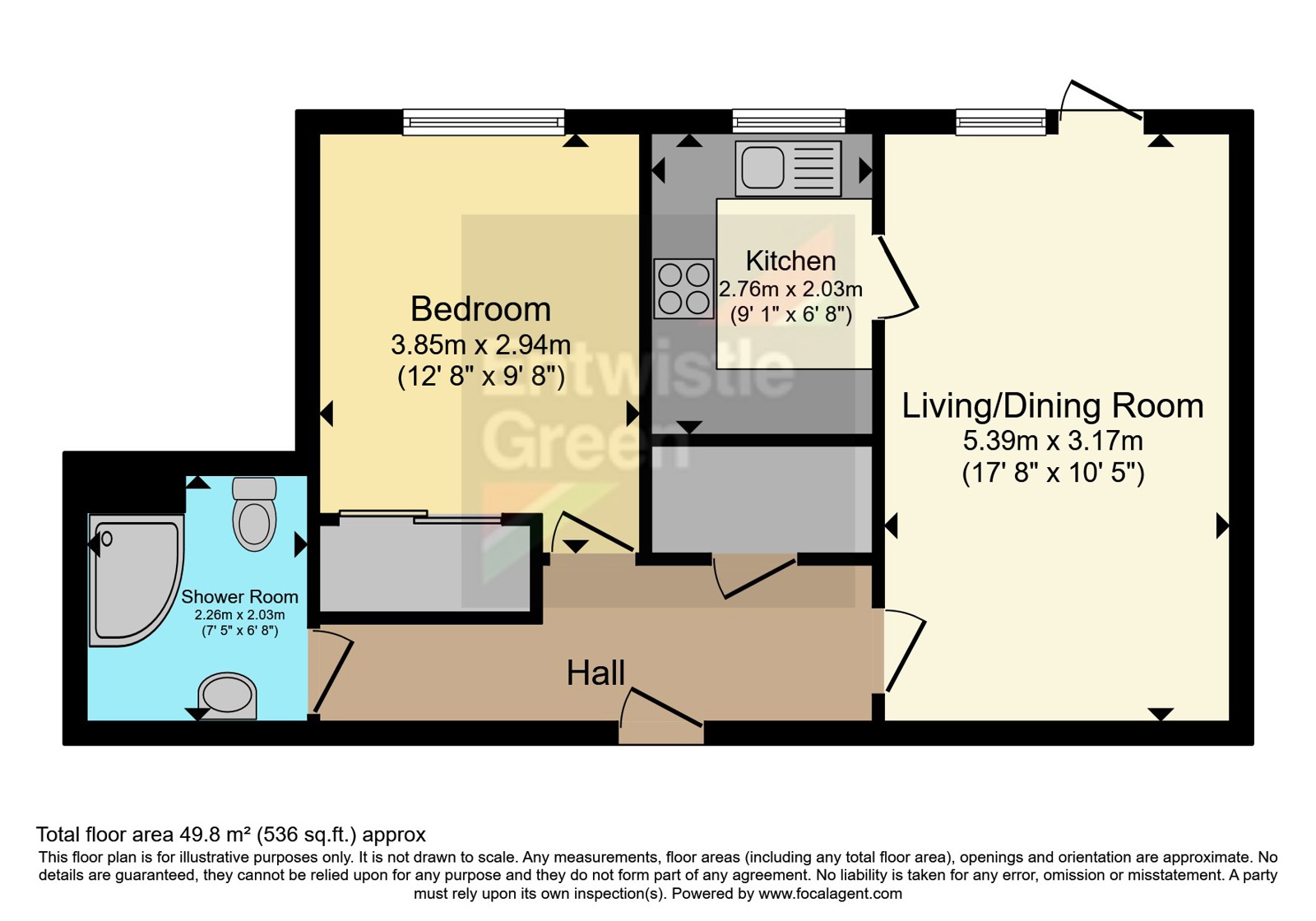 4, Trinity Lodge, 103, Lonsdale Road, Liverpool floorplan