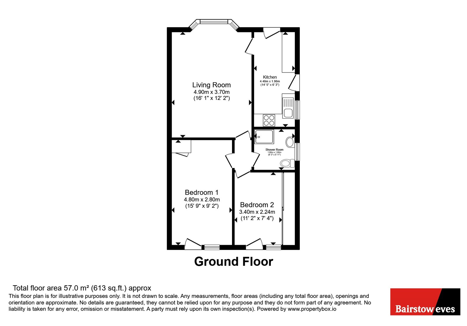 37, Brookthorpe Way, Nottingham floorplan
