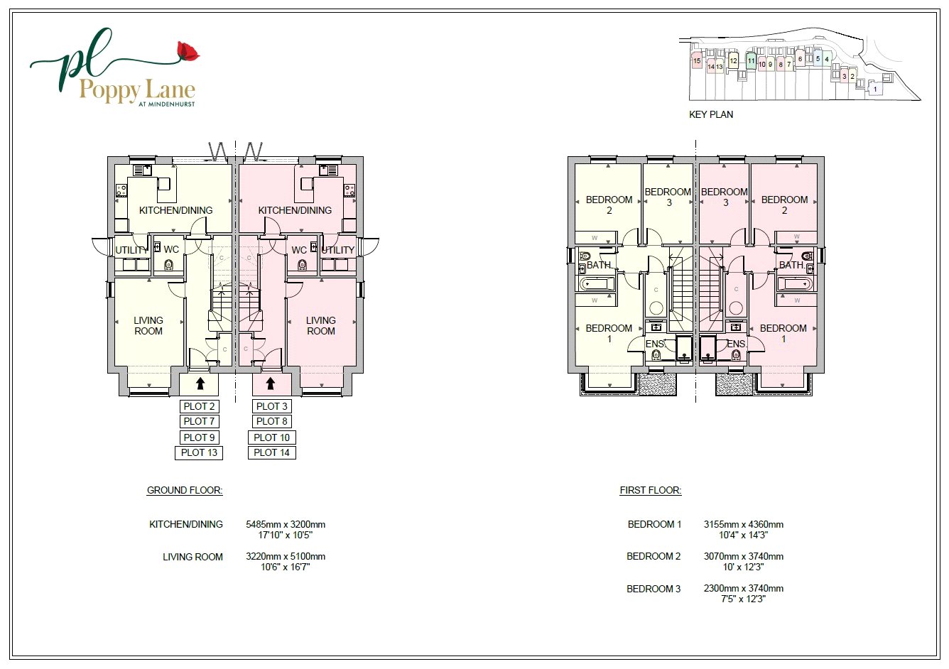 Plot 8 Poppy Lane,, Minorca Road, Camberley floorplan