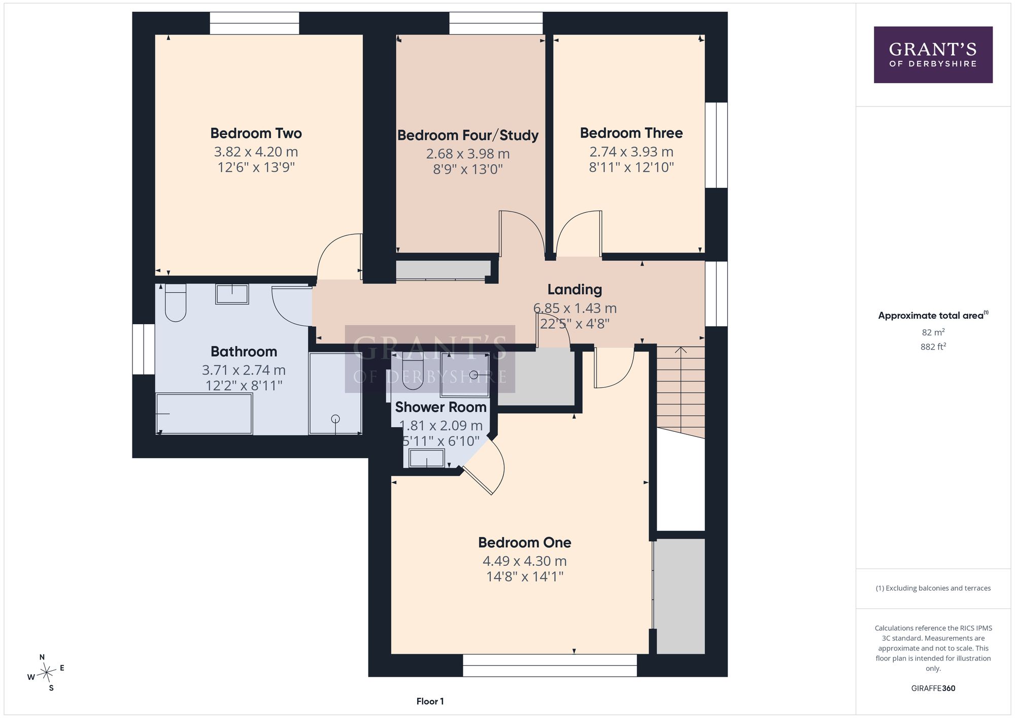 Threeways Bridge Hill, Belper floorplan