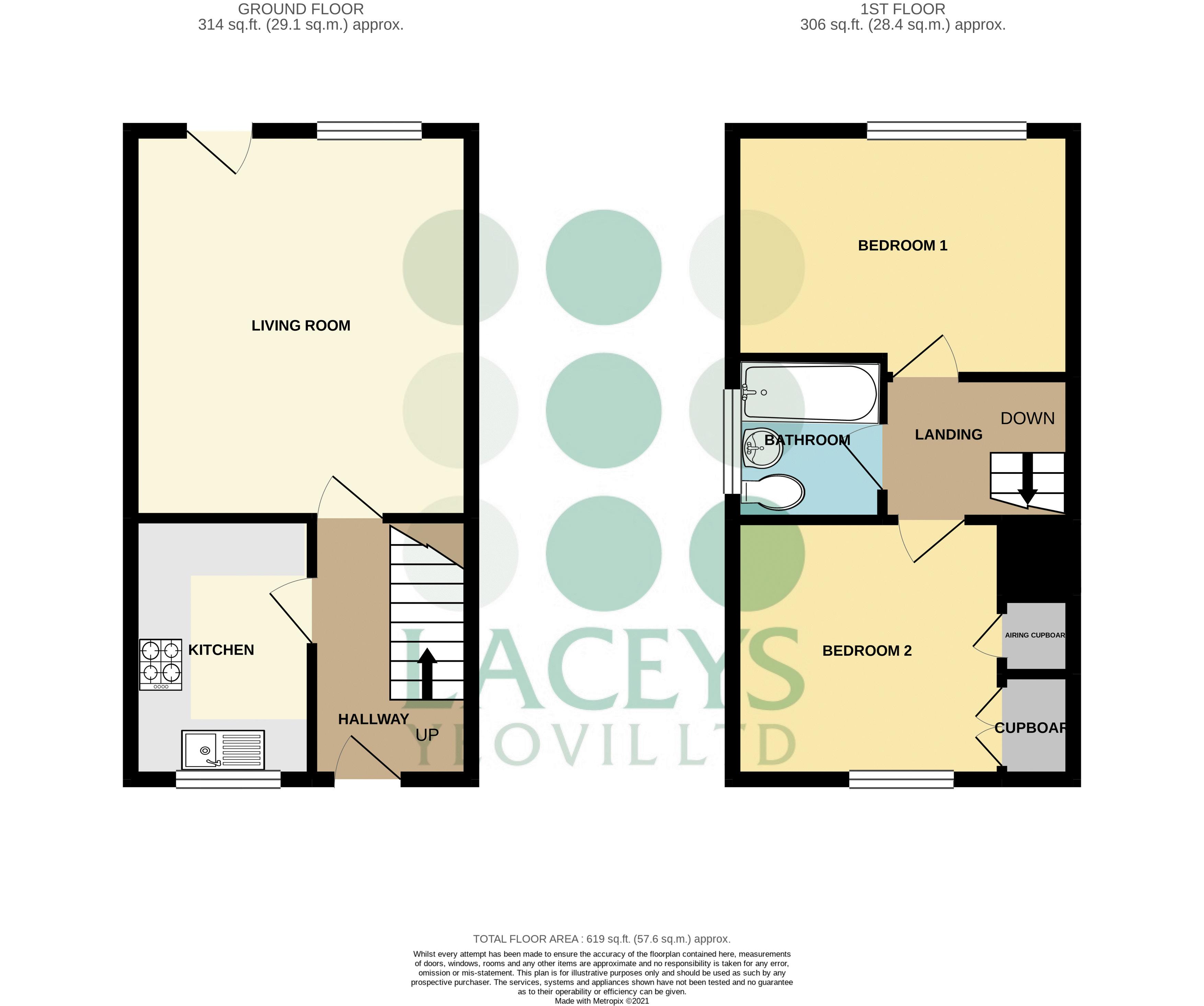 Houndstone Close, Yeovil BA21, 2 bedroom semidetached house to rent