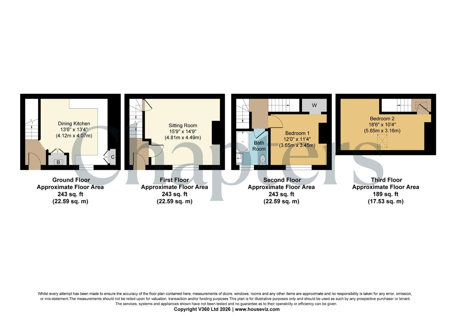 26, Boston Street, Sowerby Bridge floorplan