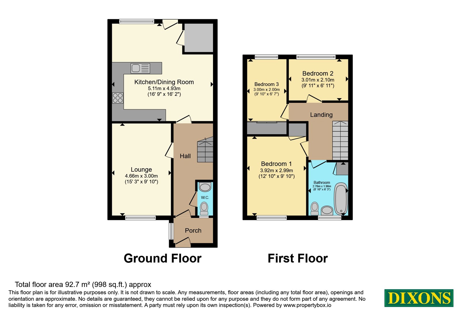 47, Foredraft Close, West Midlands floorplan