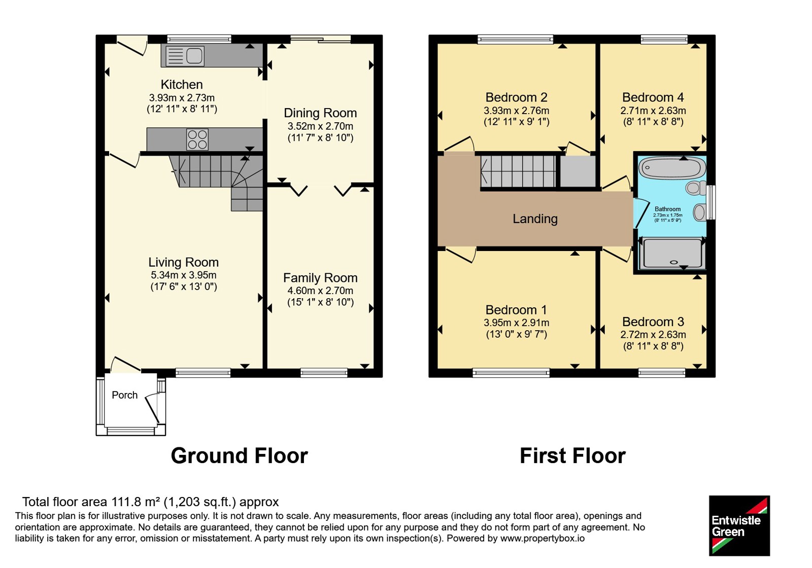 8, Peebles Close, Merseyside floorplan