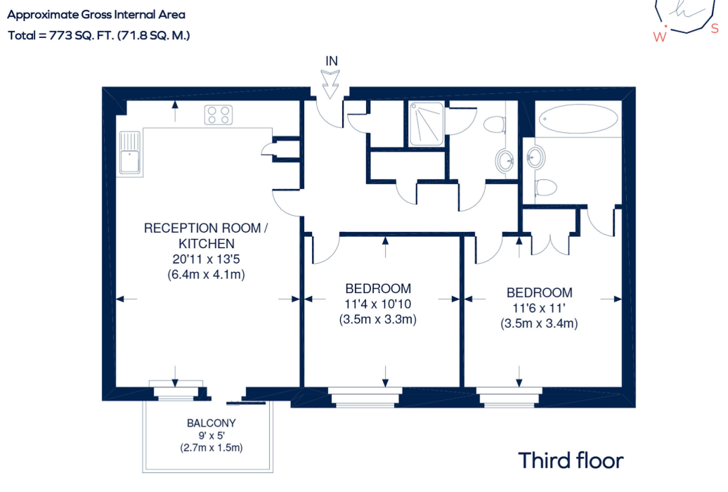 Bollo Lane, London floorplan