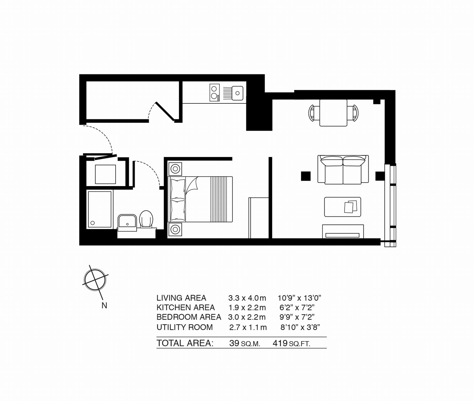 1 Bedrooms Flat to rent in Skyline Apartments, 292-298 High Street, Slough SL1
