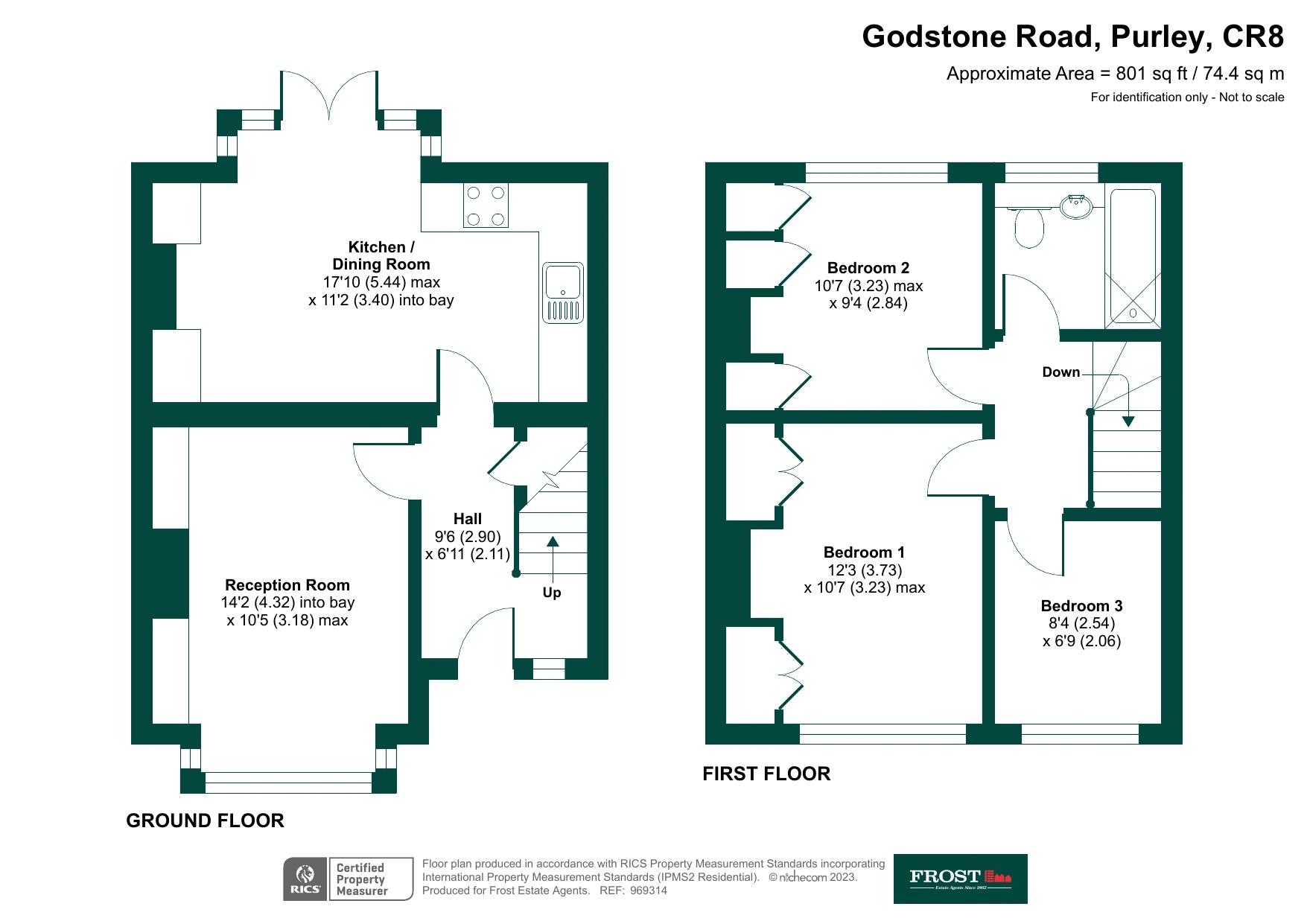 Godstone Road, Purley CR8, 3 bedroom end terrace house for sale