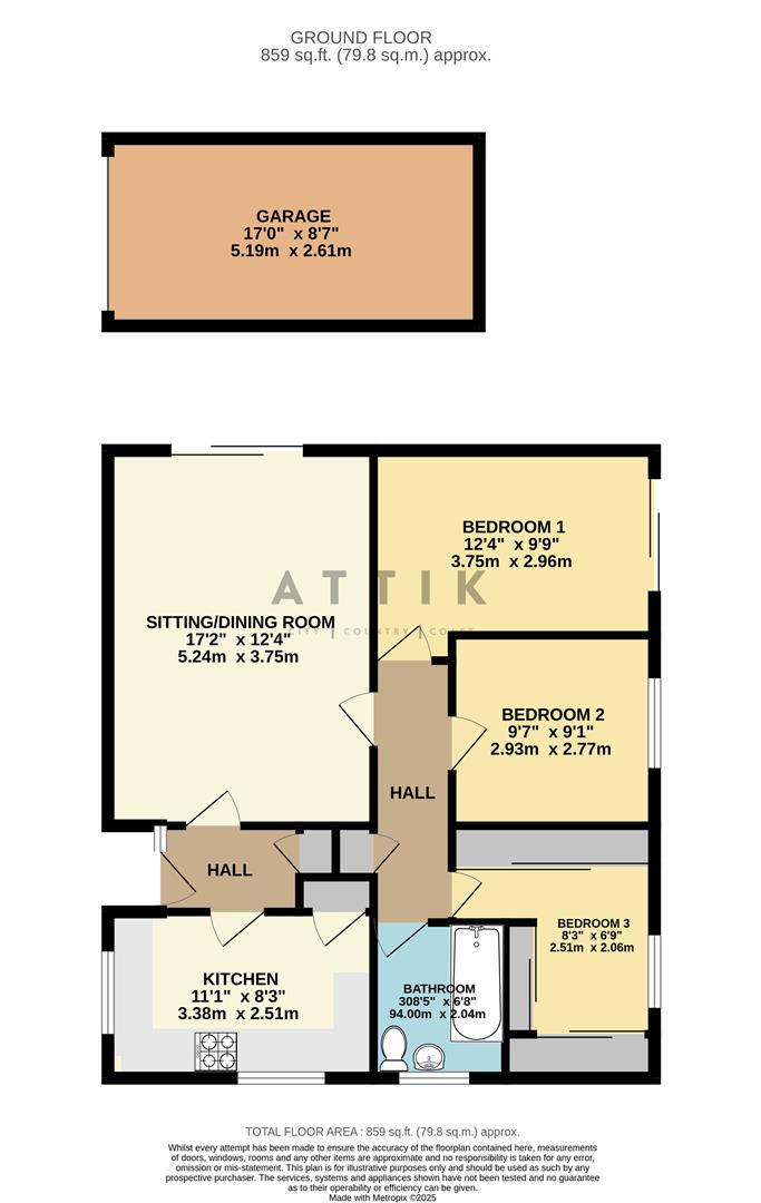 21, Priory Close, Norwich floorplan
