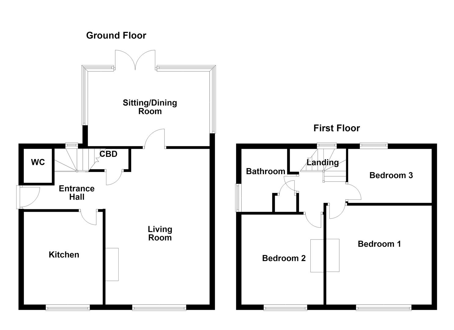 Whinney Moor Avenue, Wakefield floorplan
