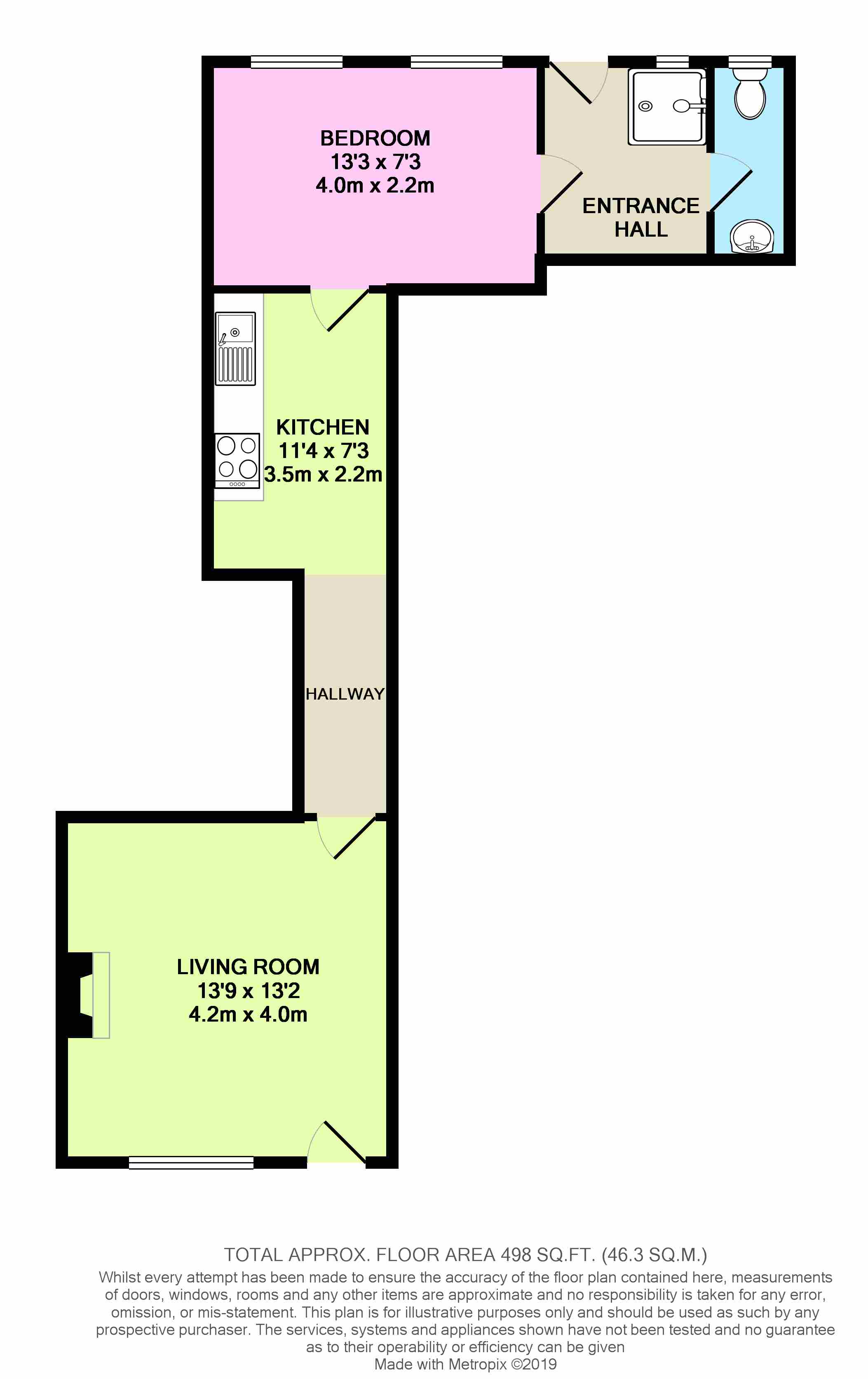 1 Bedrooms Flat to rent in Watermoor Road, Cirencester GL7