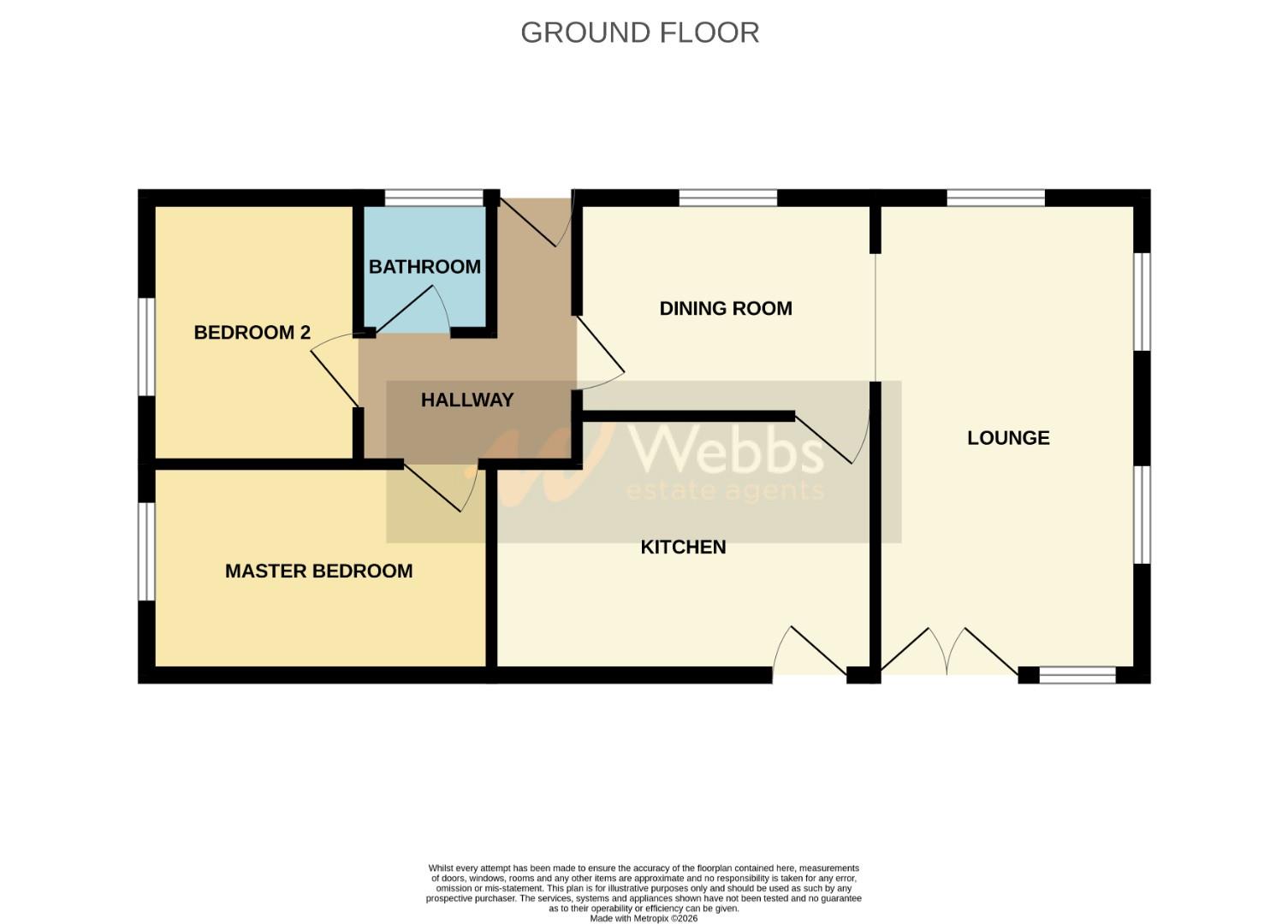 10, Cavans Wood Park, Cannock floorplan