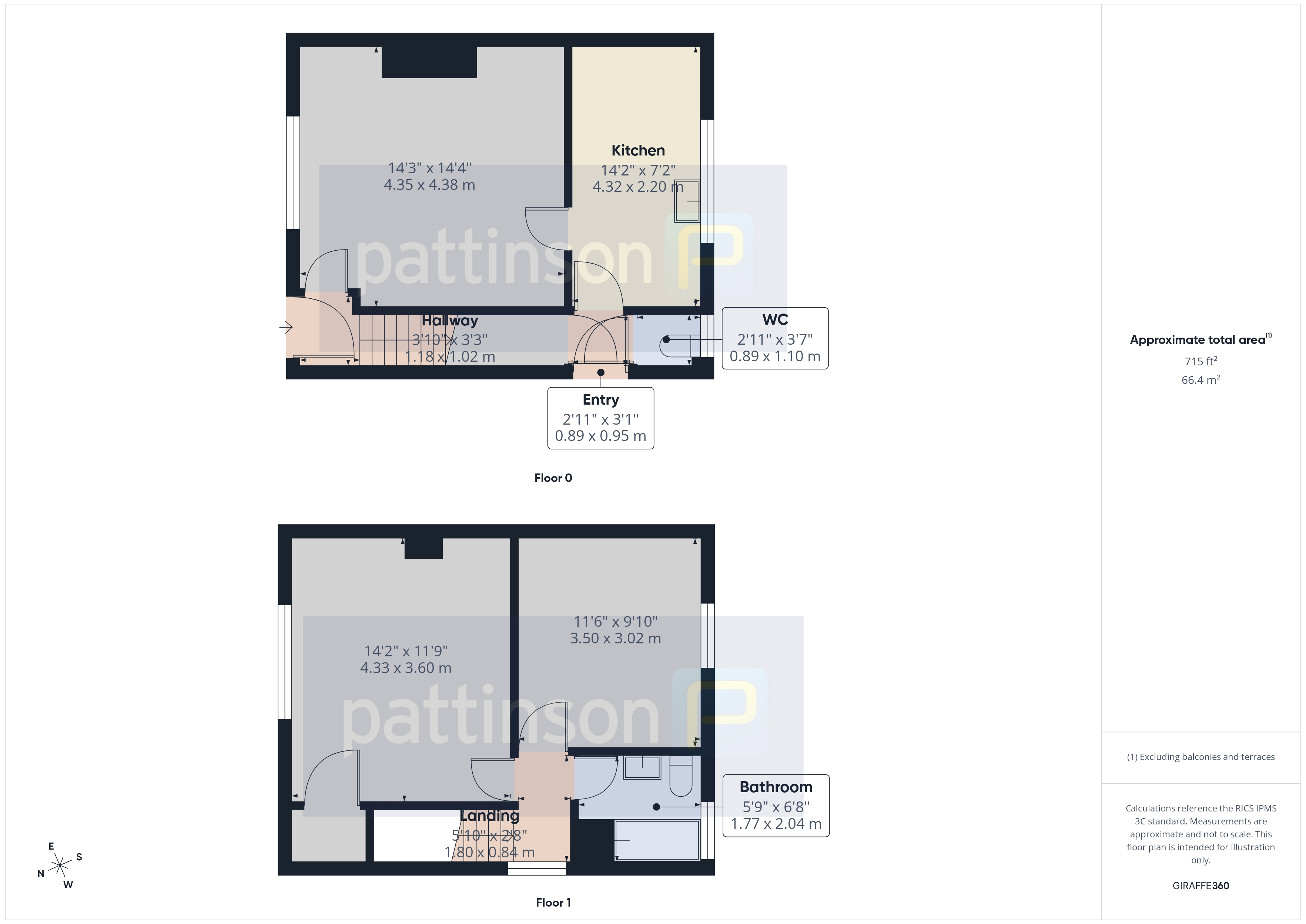 44A, Wear Road, Stanley floorplan