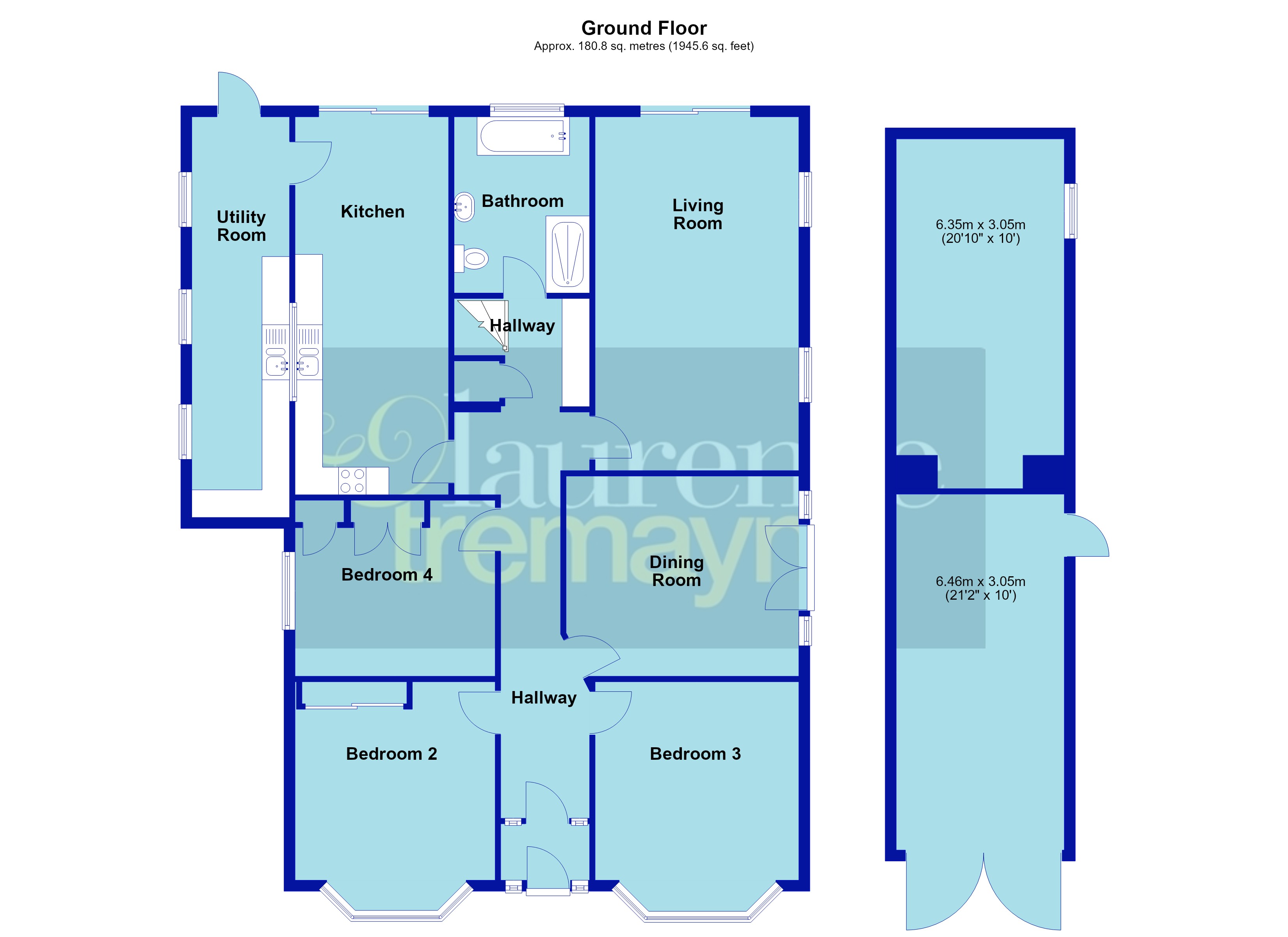 Four Winds, 60, Watford Road, Northamptonshire floorplan