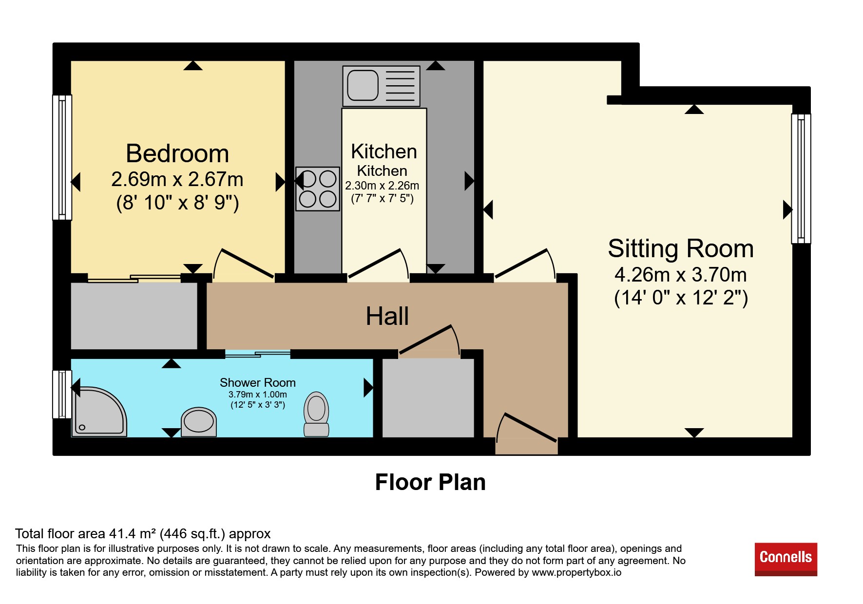 11, Wain Green, Worcester floorplan