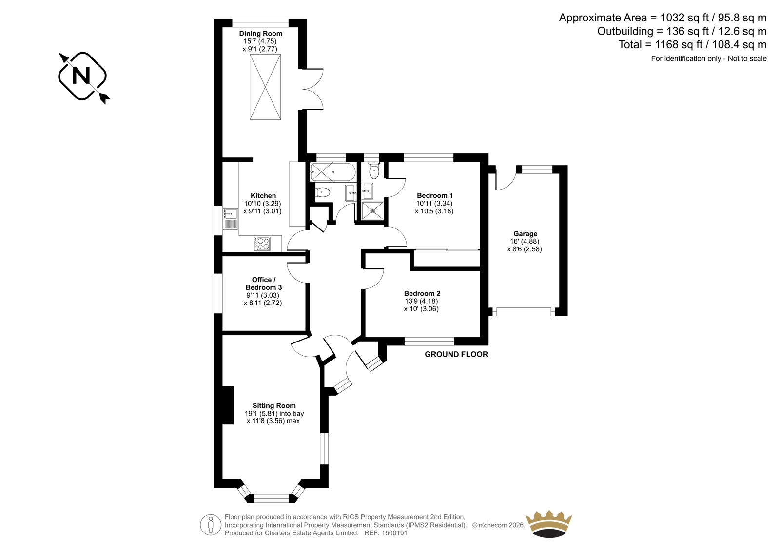 18, Cissbury Gardens, Worthing floorplan