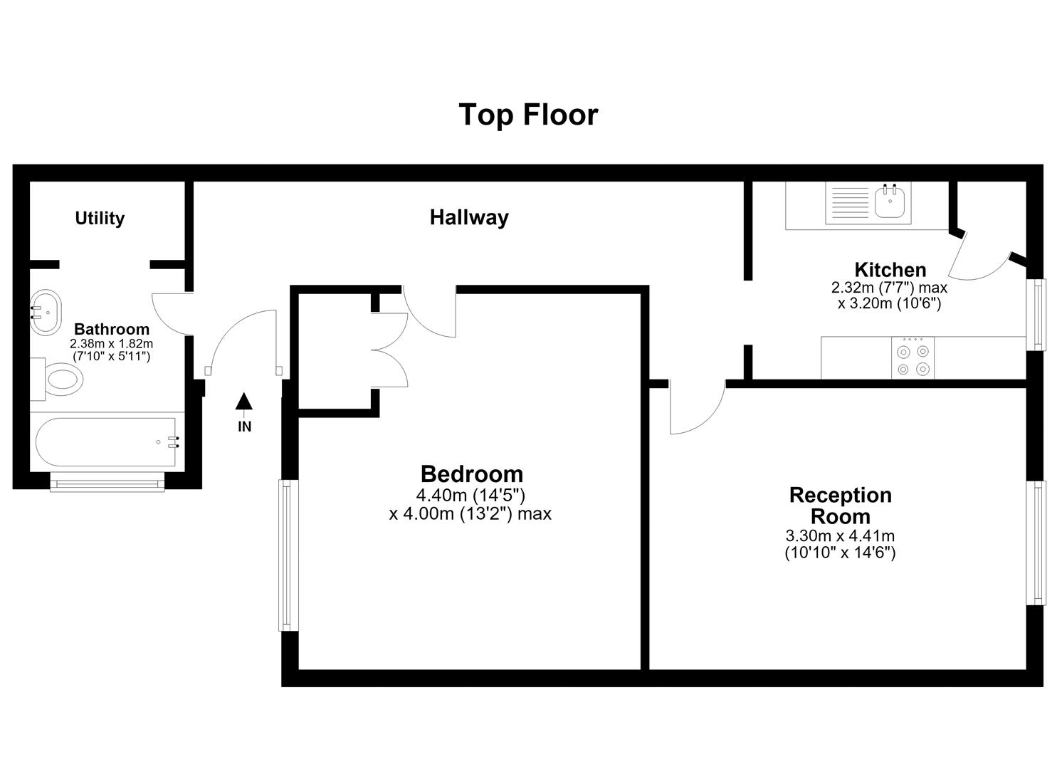 295A, Harrow Road, Wembley floorplan