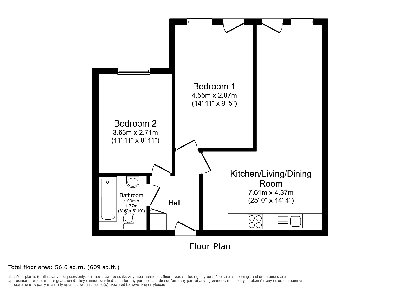 58, Saddlery Way, Chester floorplan