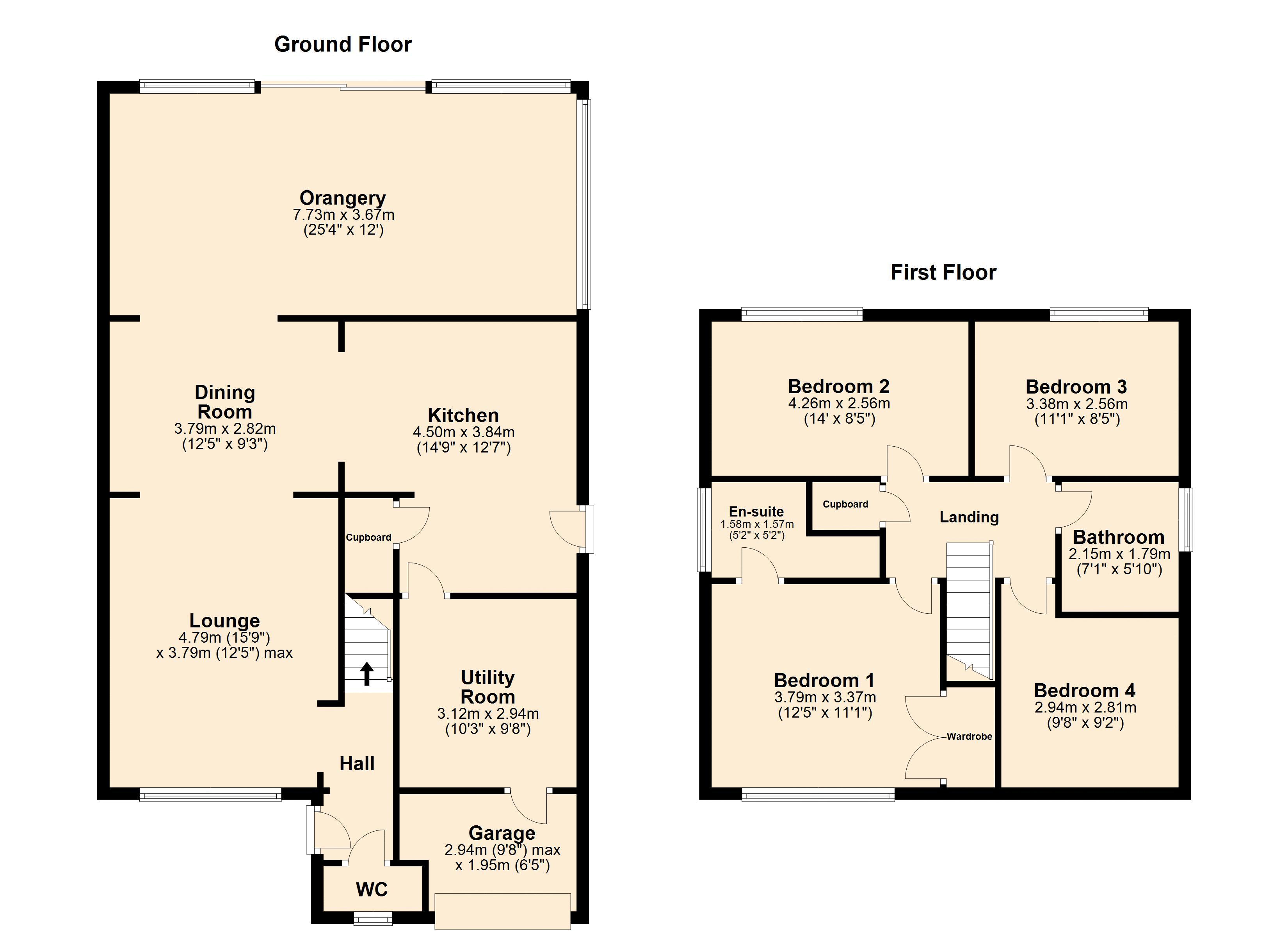 12, Creaton Way, Manchester floorplan